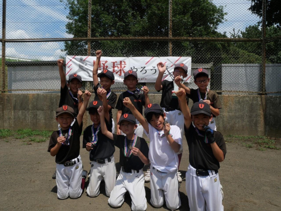 2024年7月14日「野球やろうぜ」トスベース大会　準優勝！！